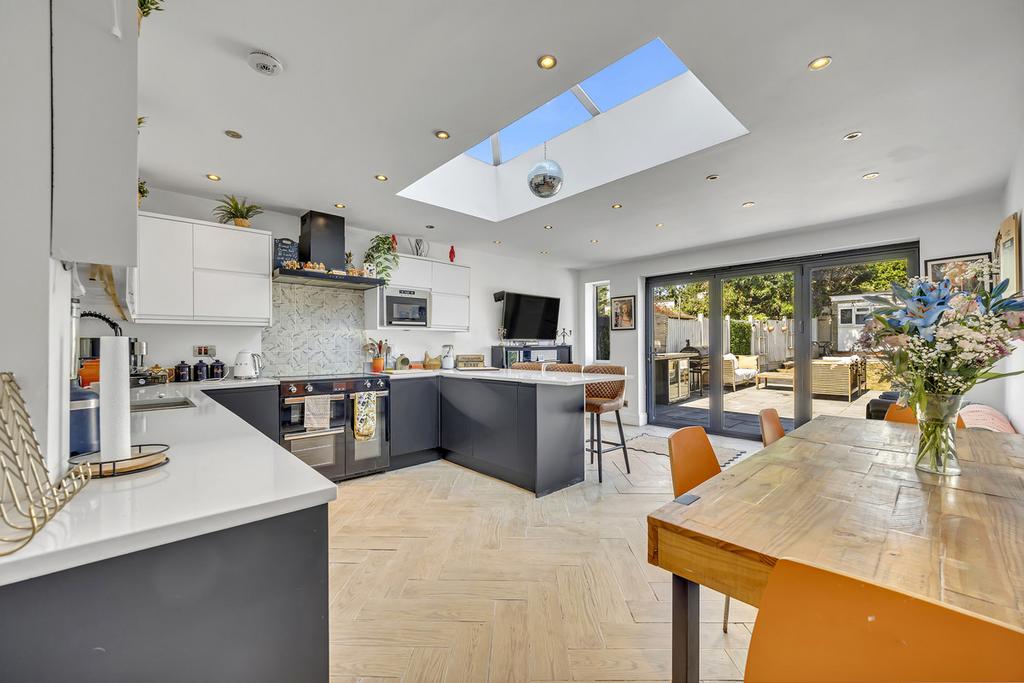 Open-plan living area, open plan living