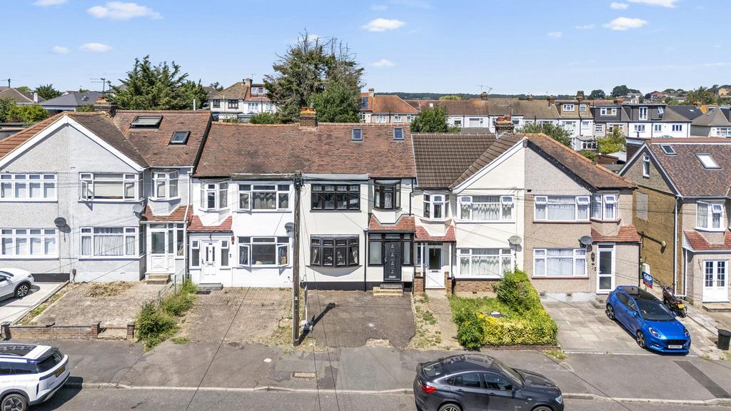 Semi-detached house exterior