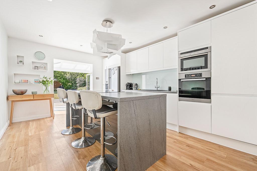 Kitchen, open plan living