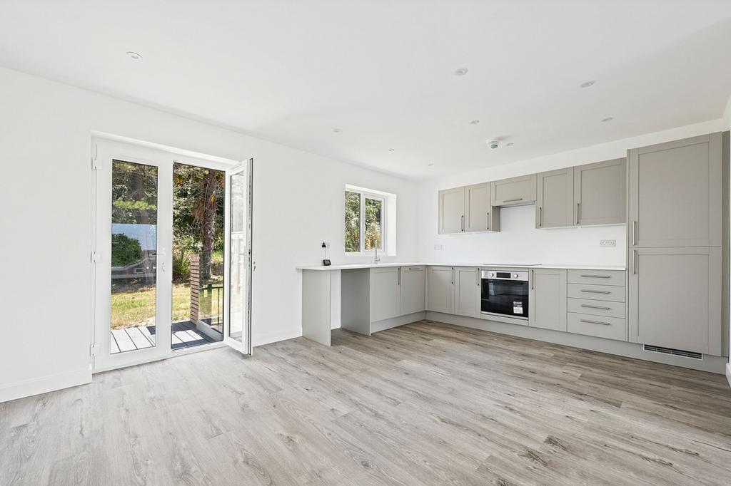 Kitchen, open plan living