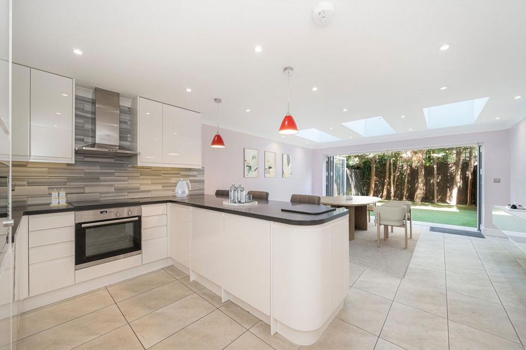 Open-plan living area, open plan living