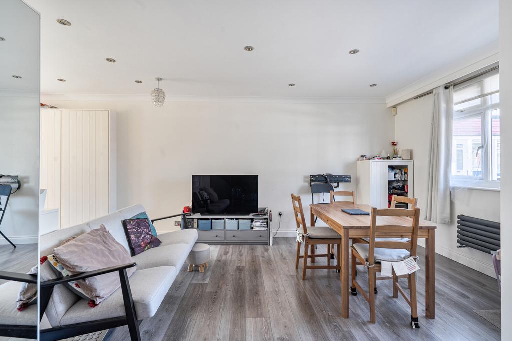 Open-plan living area, open plan living