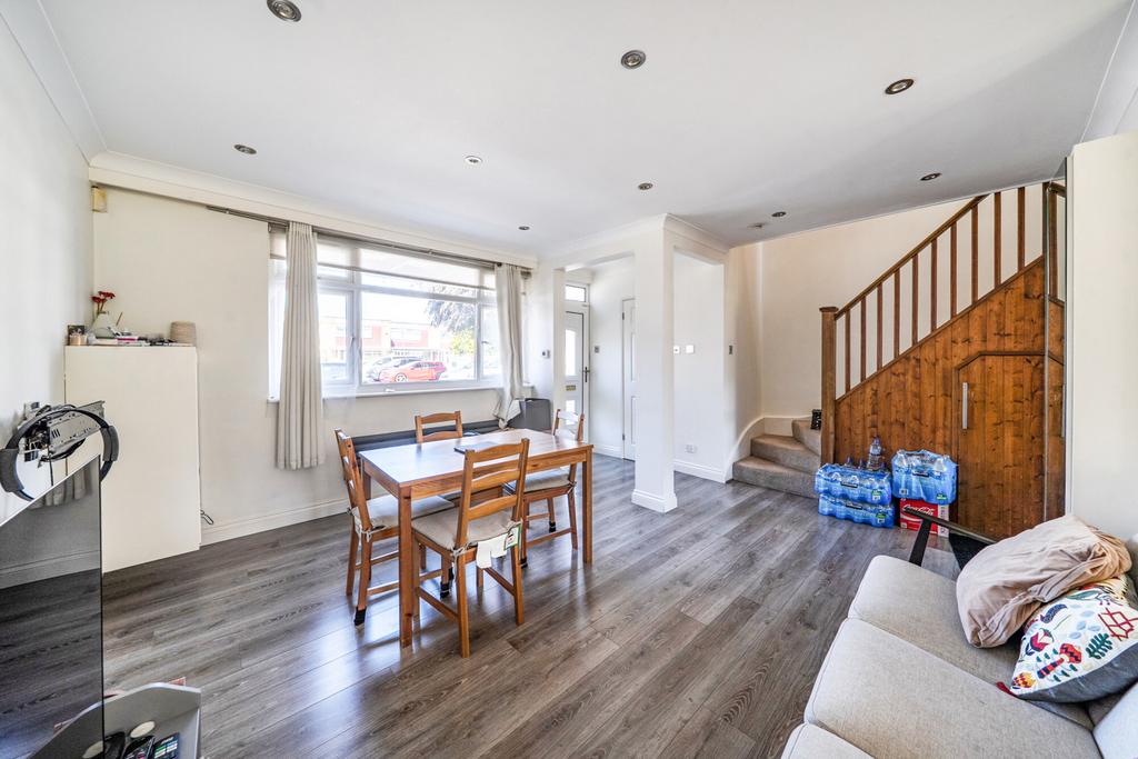 Open-plan living area