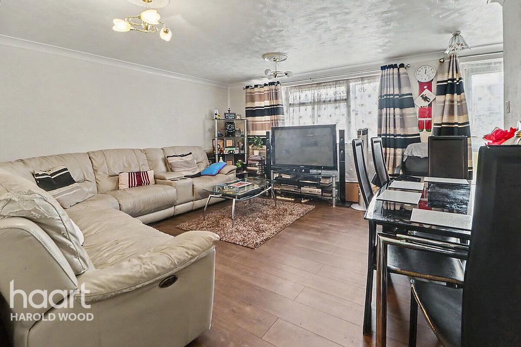 Open-plan living area