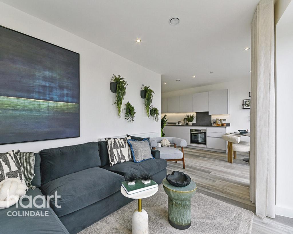 Open-plan living area, open plan living