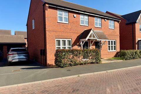 3 bedroom semi-detached house for sale, Jamie Marcus Way, Oadby, LE2