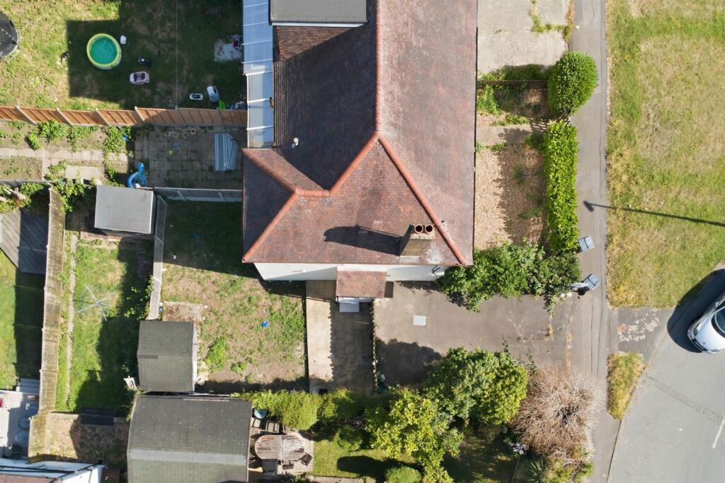 Aerial view, land