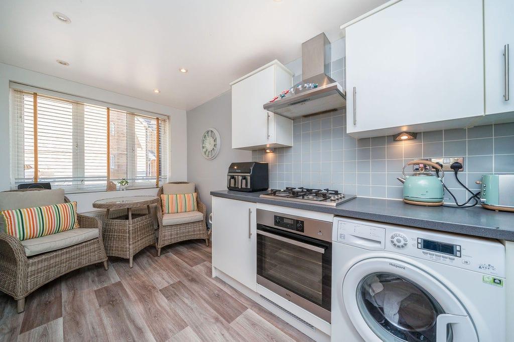 Open-plan living area, open plan living