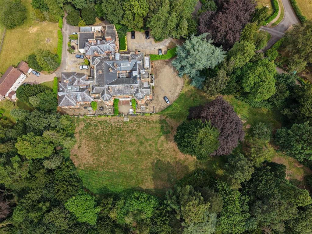 Aerial view, land