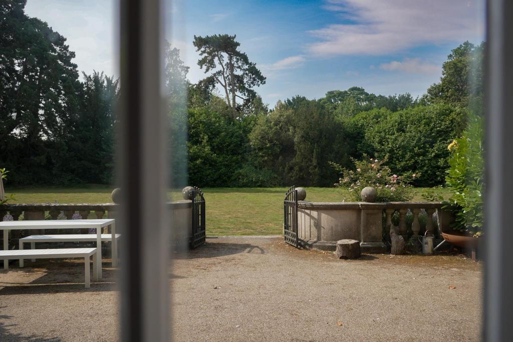Patio view, garden