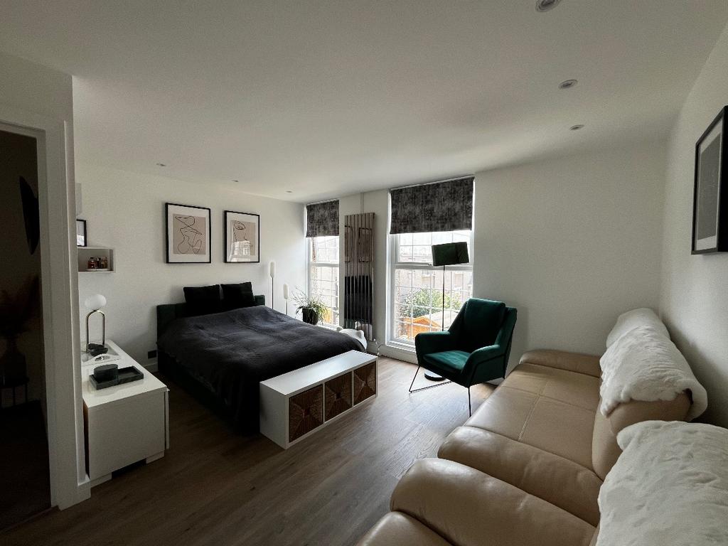 Studio apartment interior