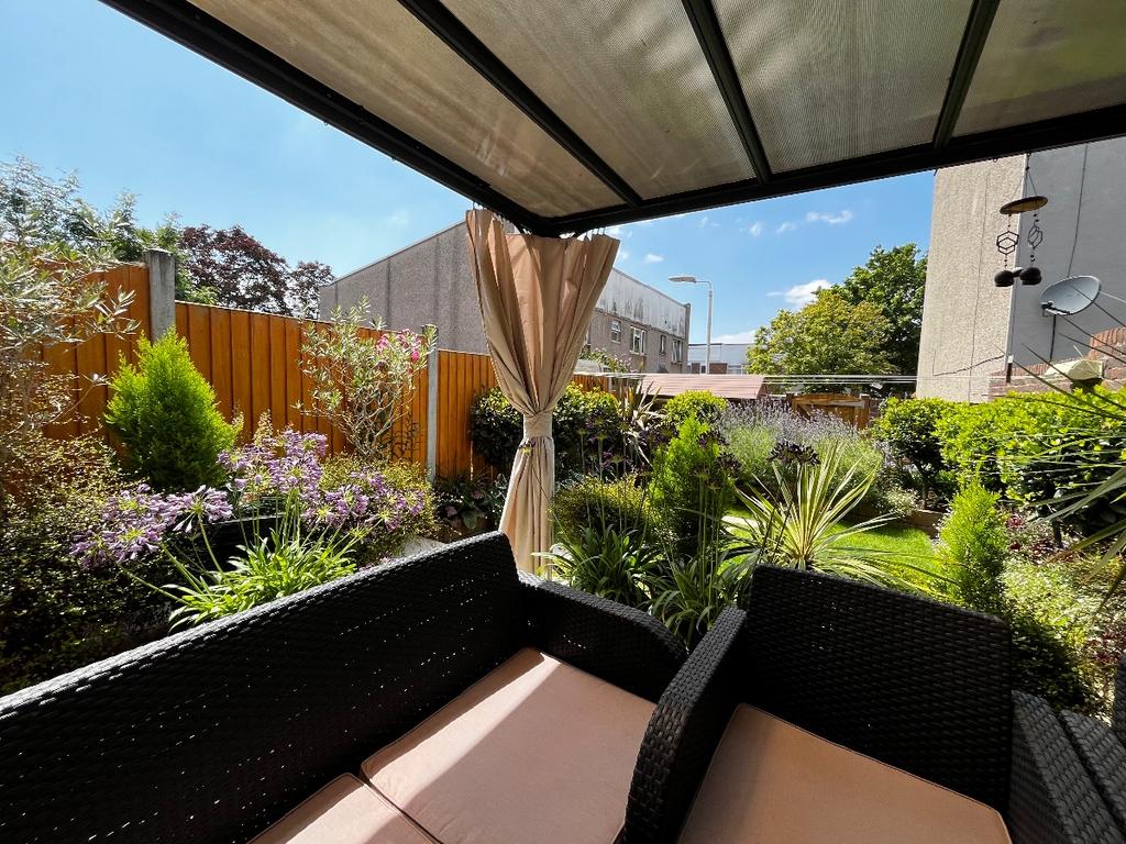 Patio view, garden
