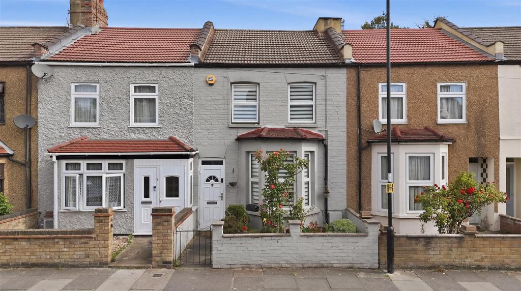 Terraced house exterior
