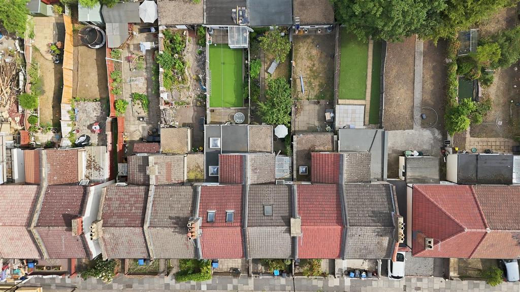 Aerial view, land