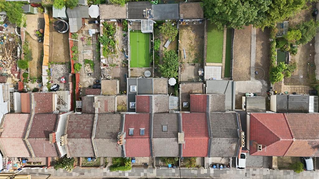 Aerial view, land