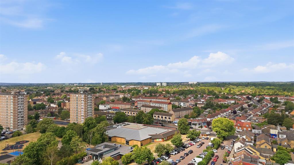 Aerial view, land