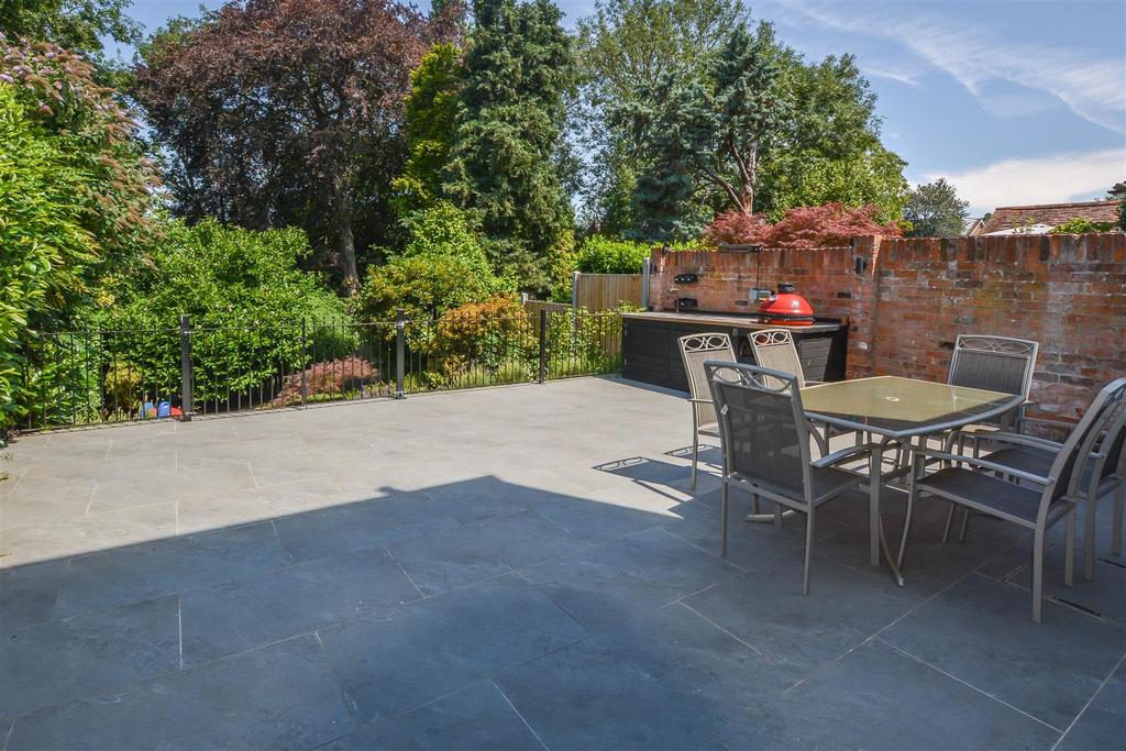 Patio view, garden