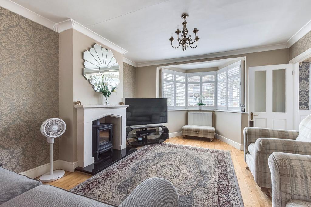 Living room, fireplace