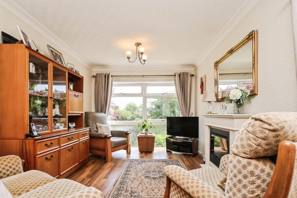 Living room, fireplace