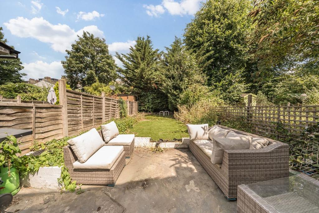 Patio view, garden