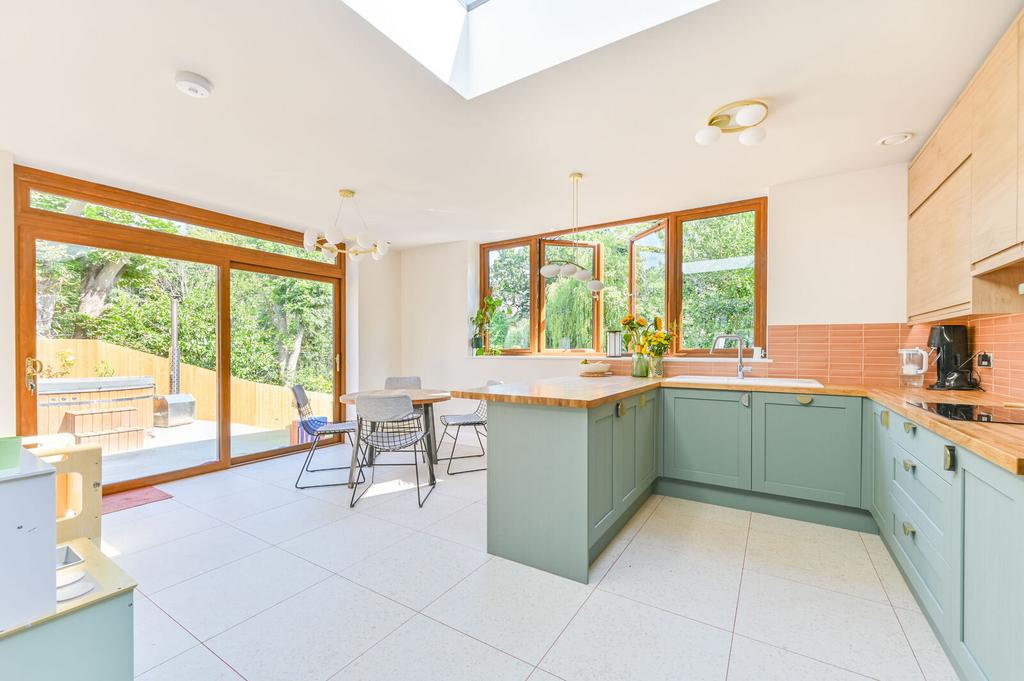 Open-plan living area