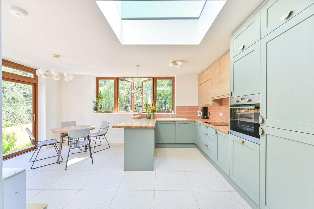 Open-plan living area, open plan living