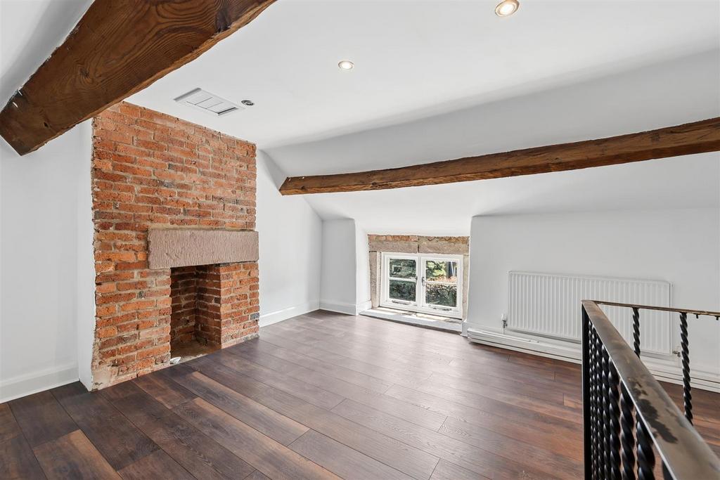Living room, fireplace