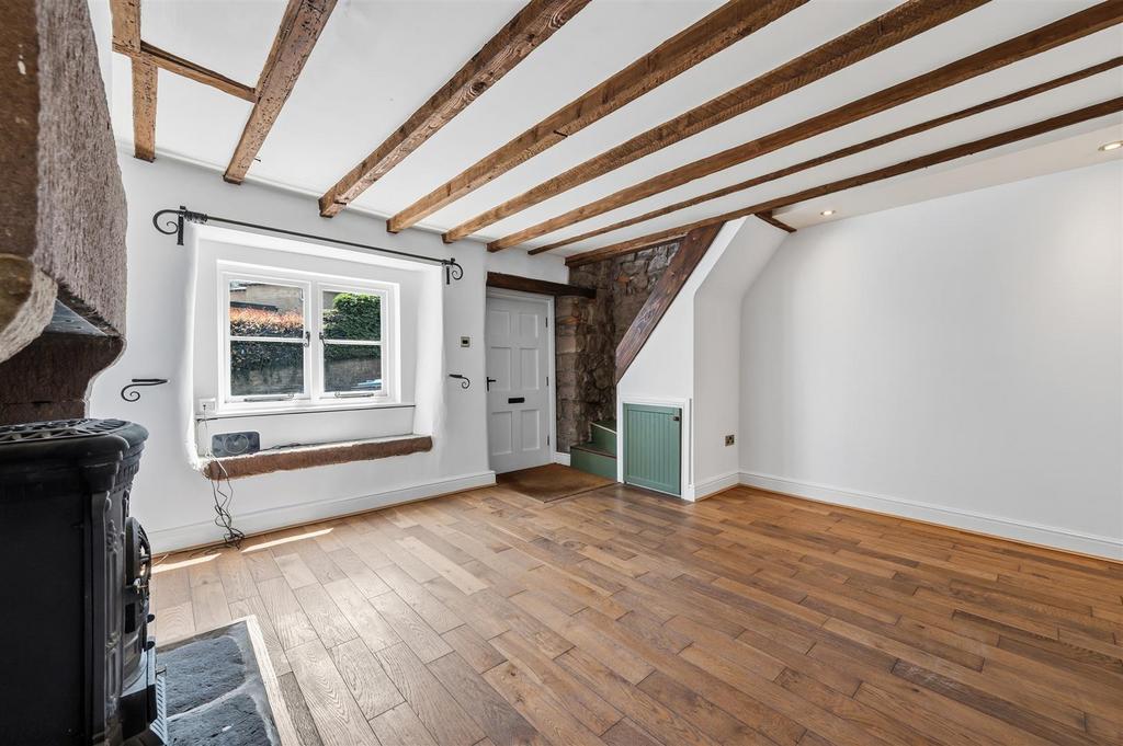 Living room, fireplace