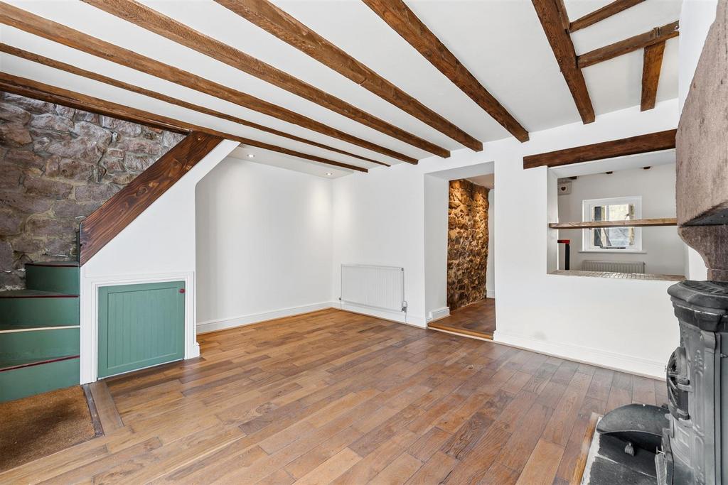 Living room, fireplace