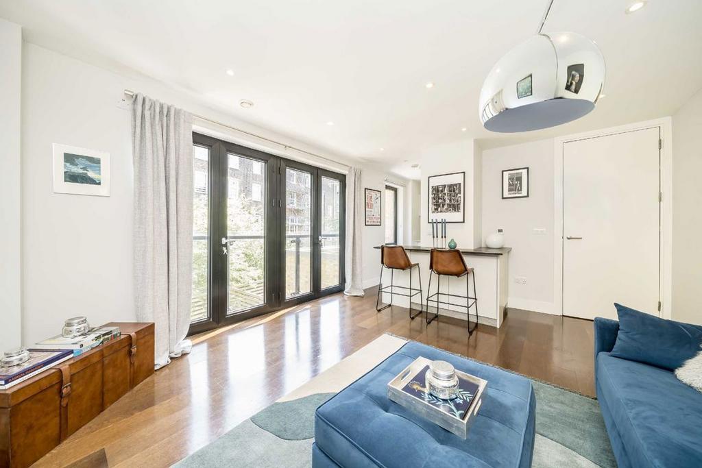 Open-plan living area, open plan living