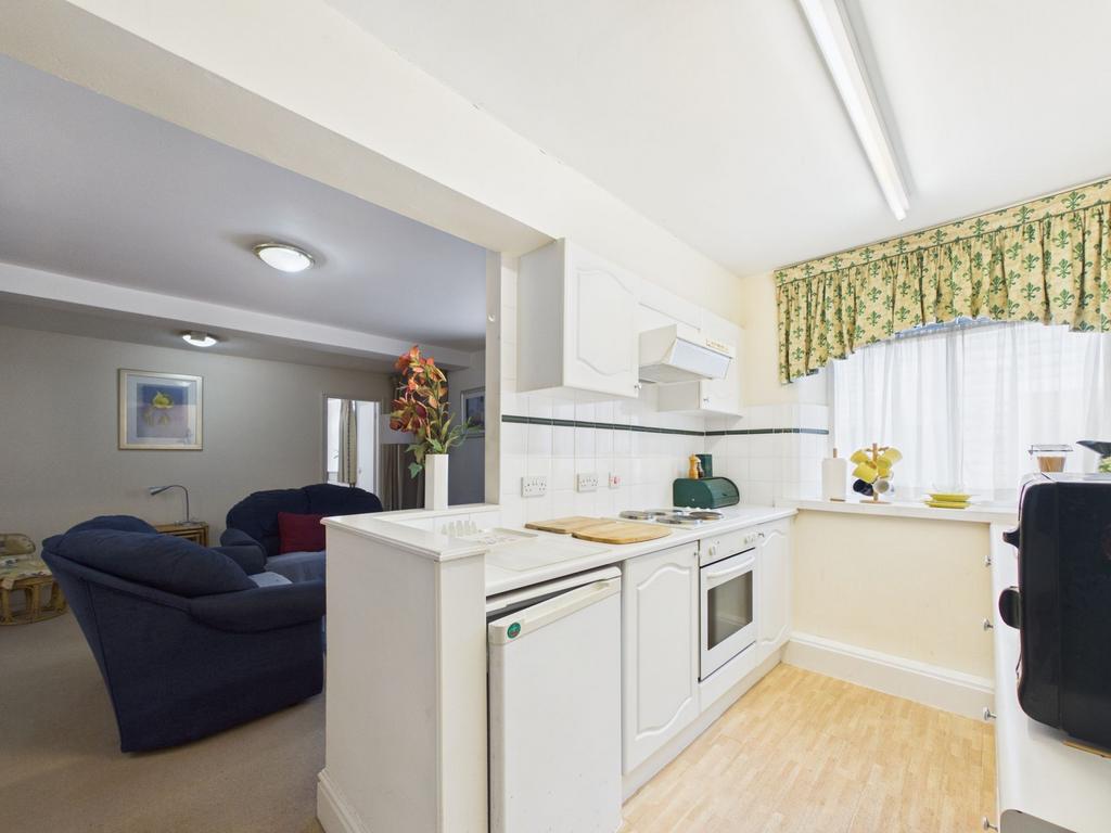 Open-plan living area
