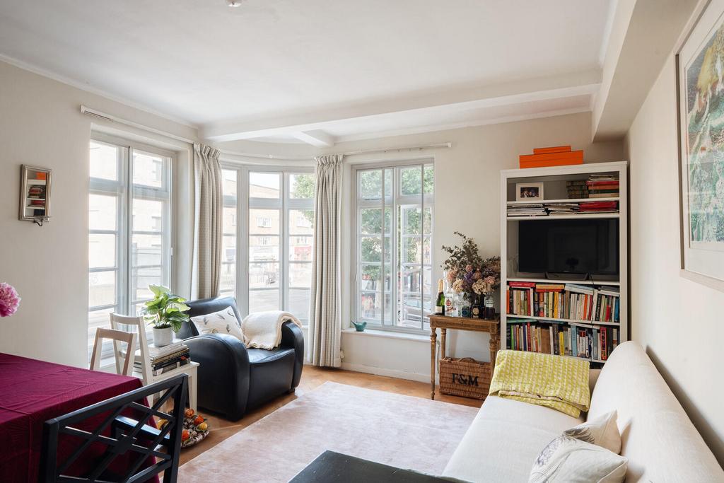 Open-plan living area