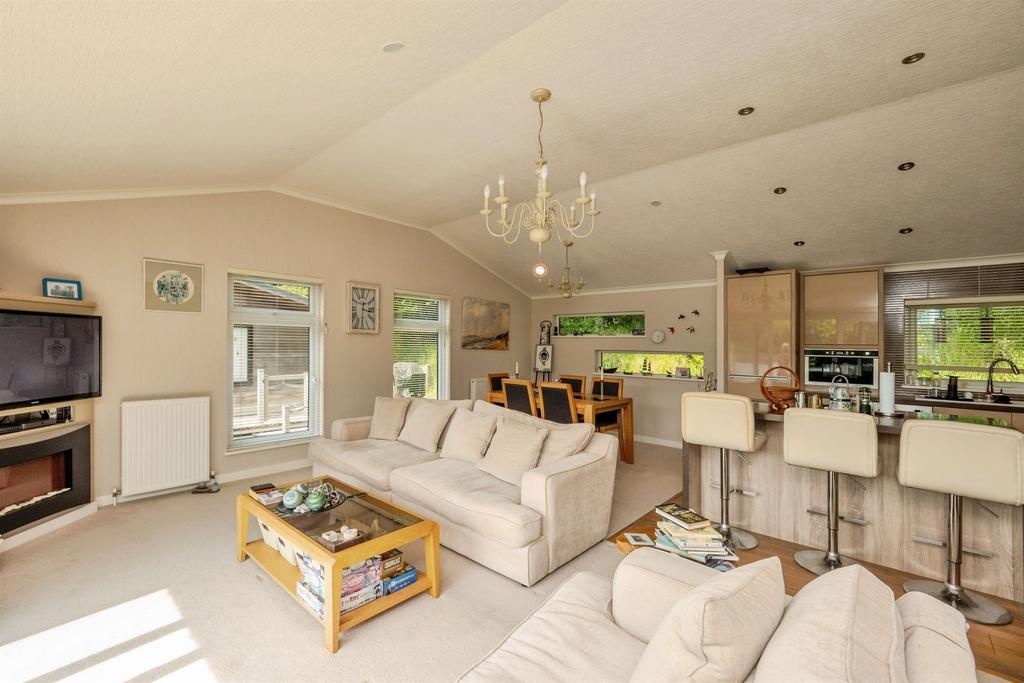 Open-plan living area, open plan living
