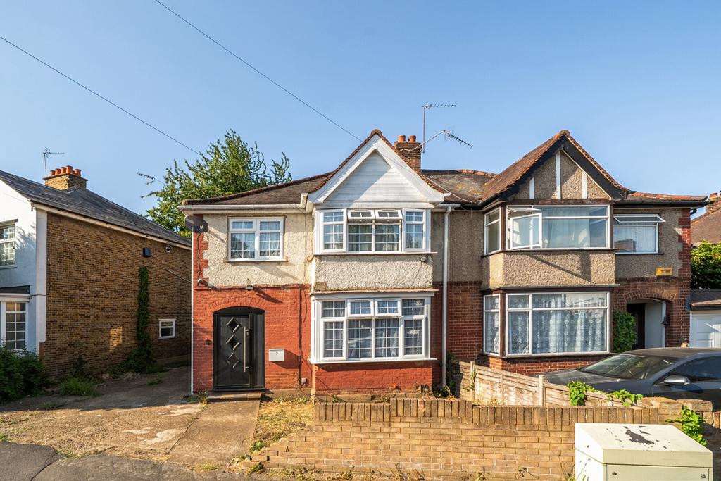 Semi-detached house exterior