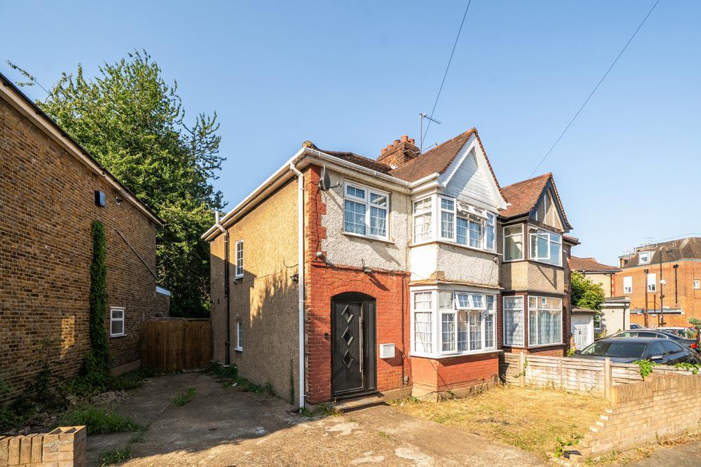 Semi-detached house exterior