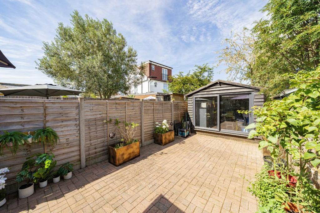 Patio view, garden