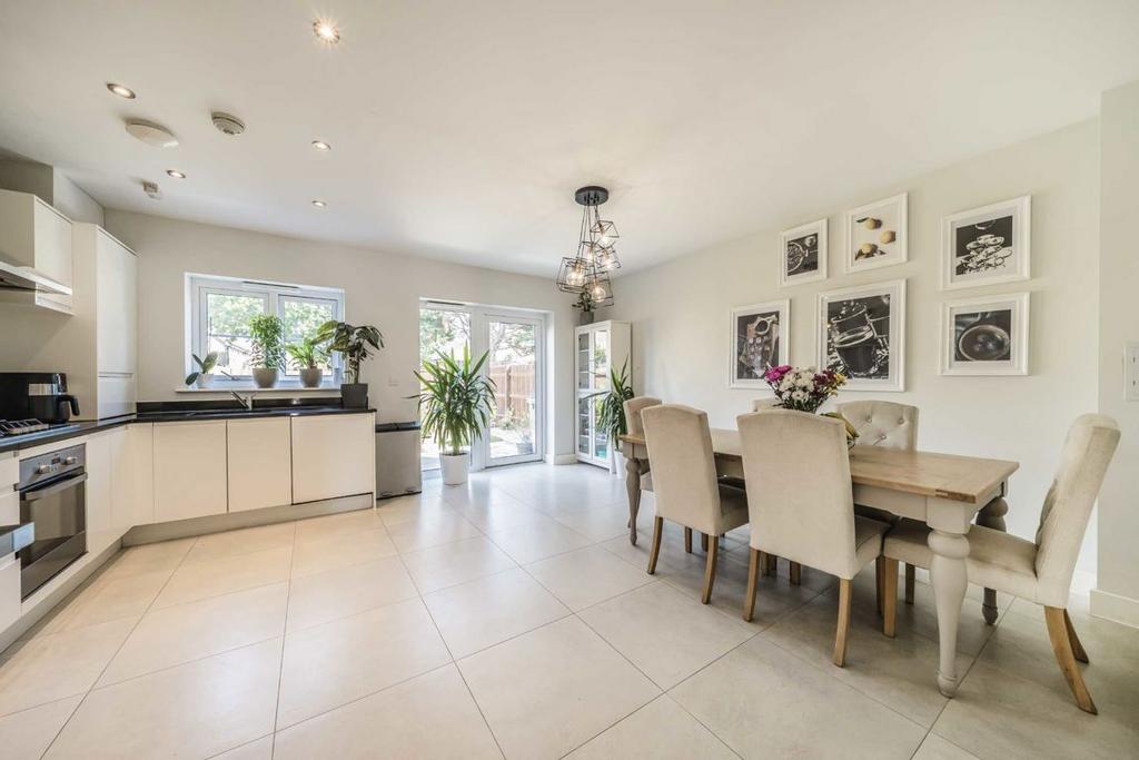 Open-plan living area, open plan living