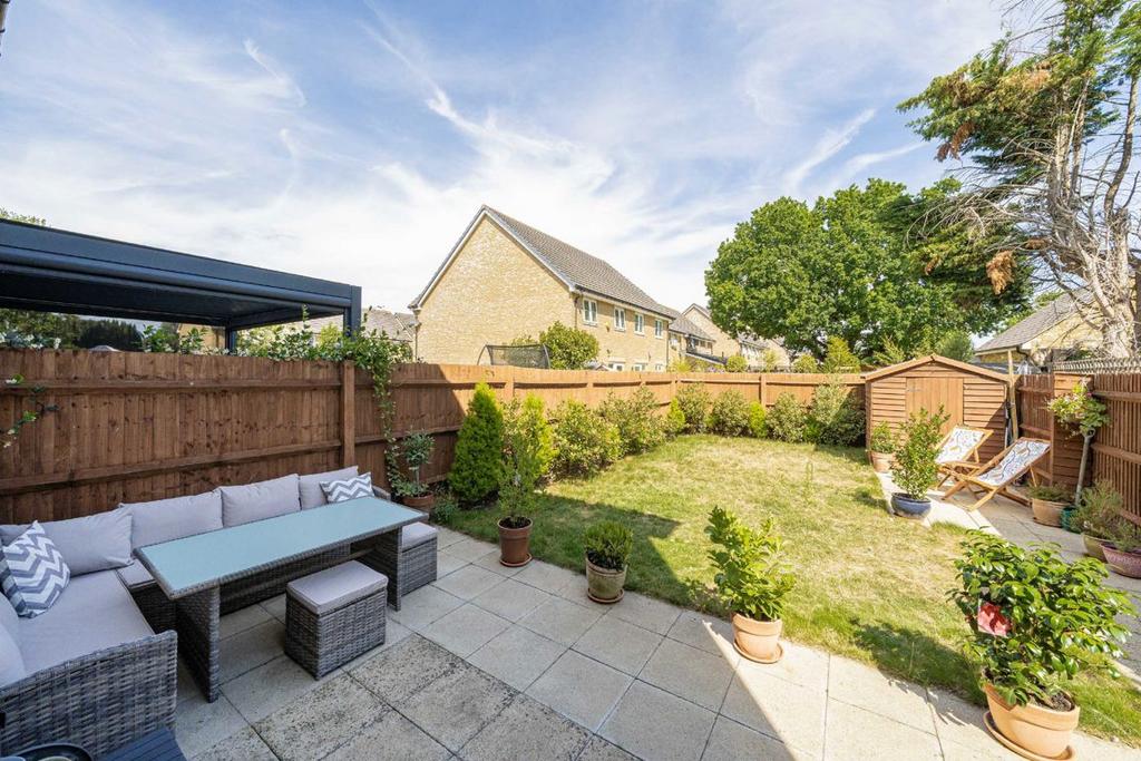 Patio view, garden