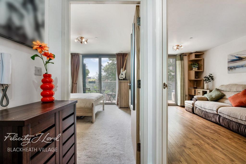 Open-plan living area