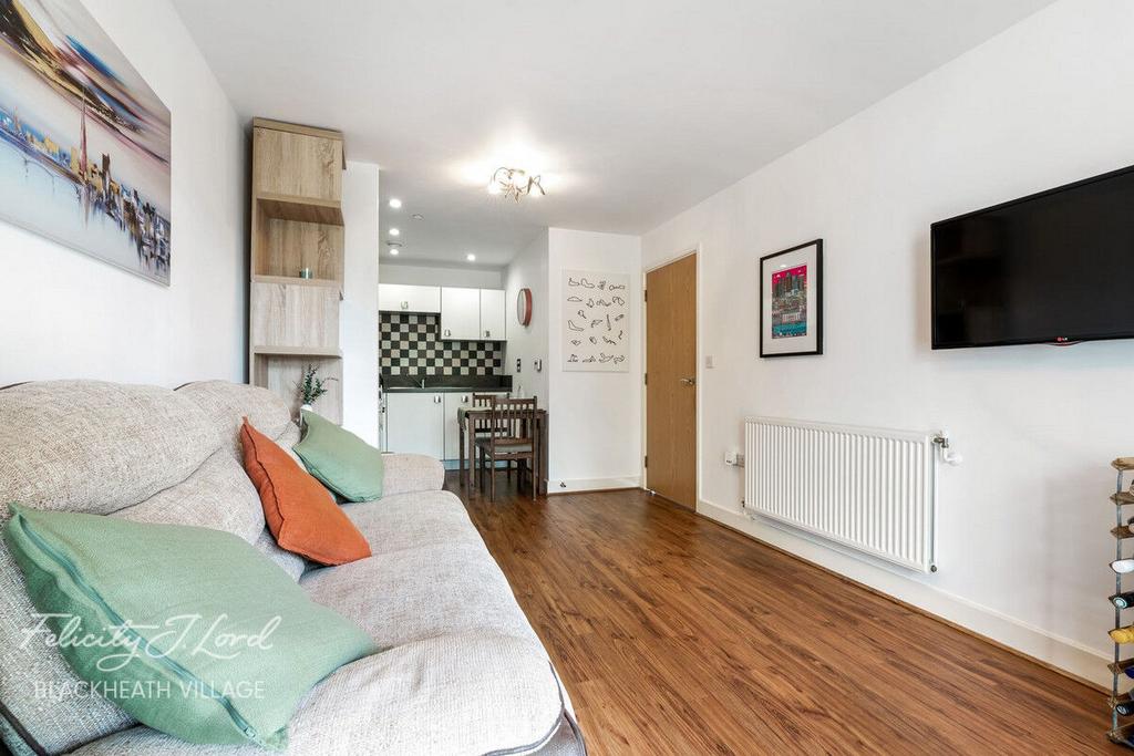 Open-plan living area, open plan living