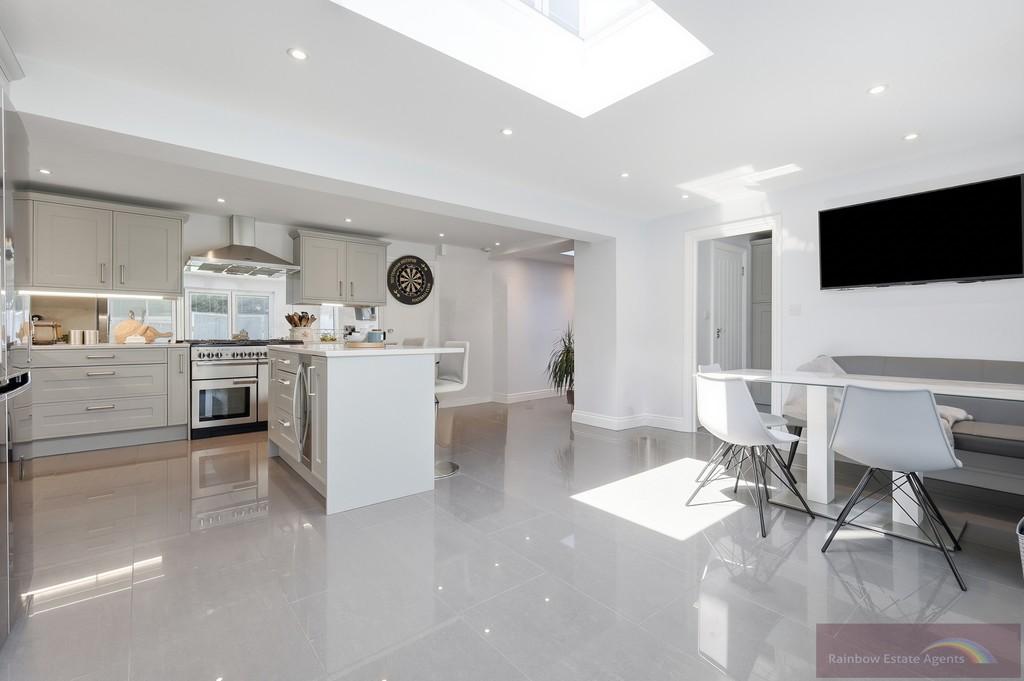 Open-plan living area, open plan living