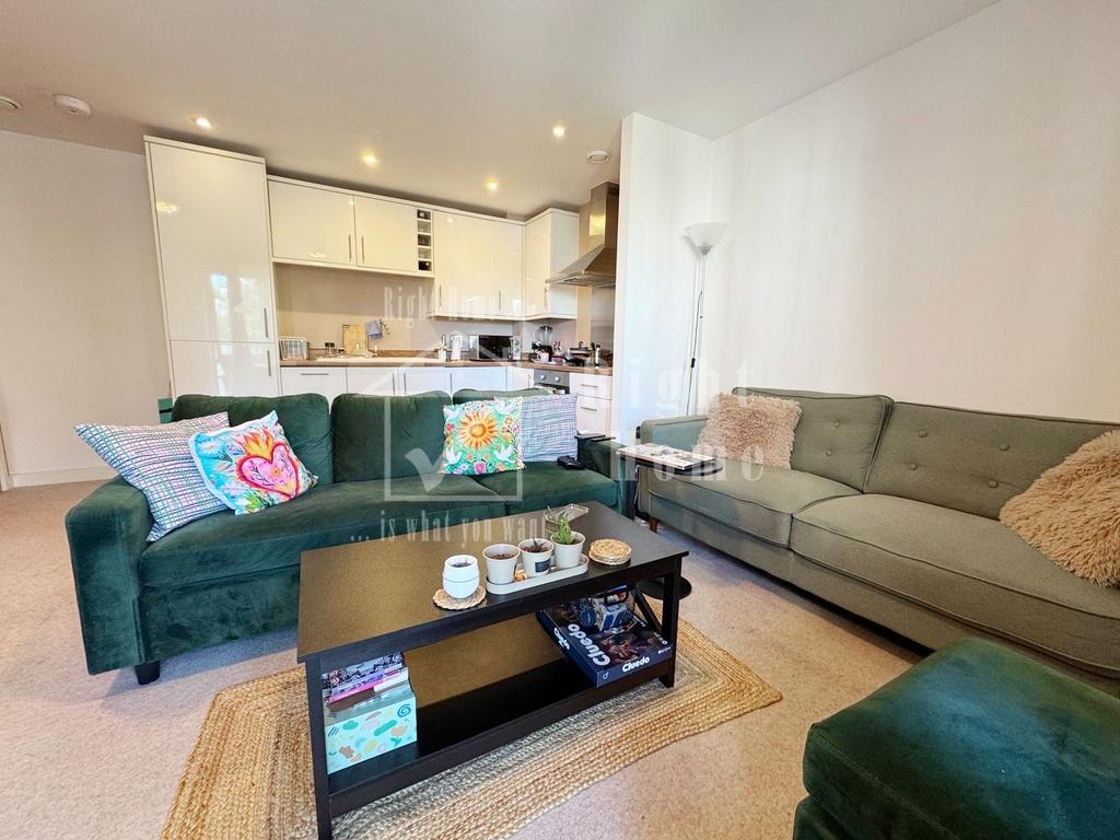 Living room, open plan living