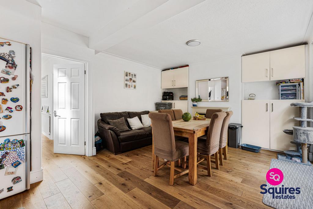 Open-plan living area, open plan living