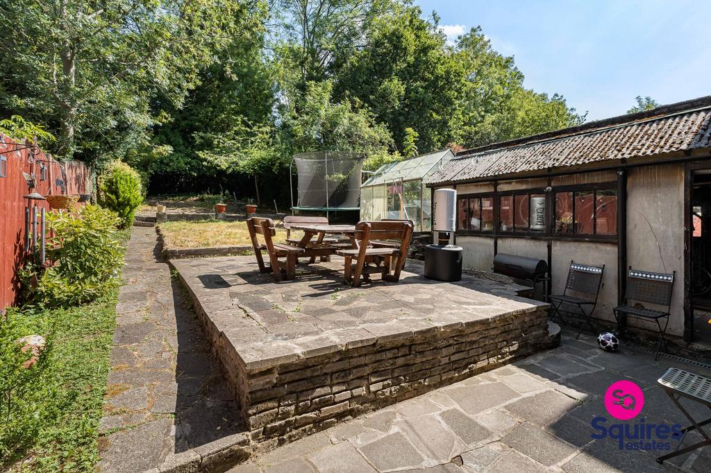 Patio view, garden
