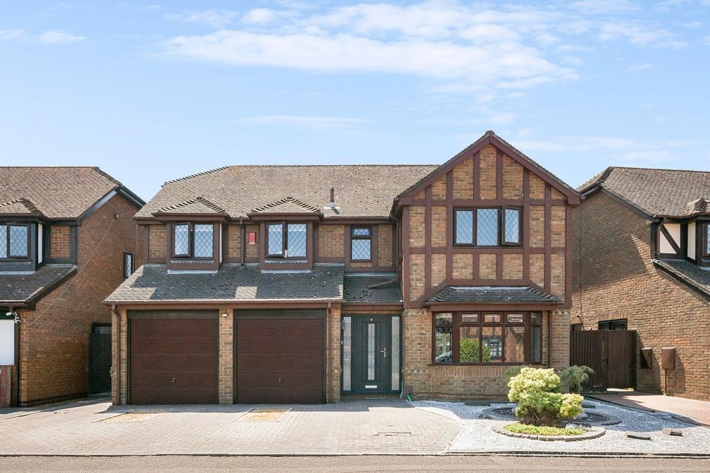 House exterior, garage