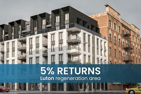 1 bedroom apartment for sale, at New Build Luton Apartment 5% Rental Yields | HandsOff Investment Opportunity, New Build Luton Apartment – 5% Rental Yields LU2