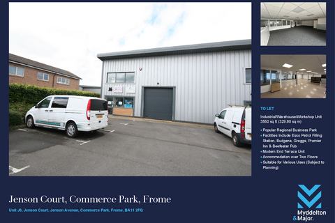 Industrial development to rent, Jenson Av Frome BA11 2FQ