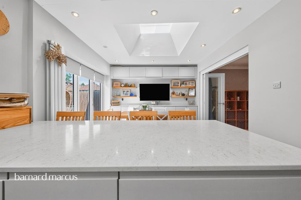 Open-plan living area