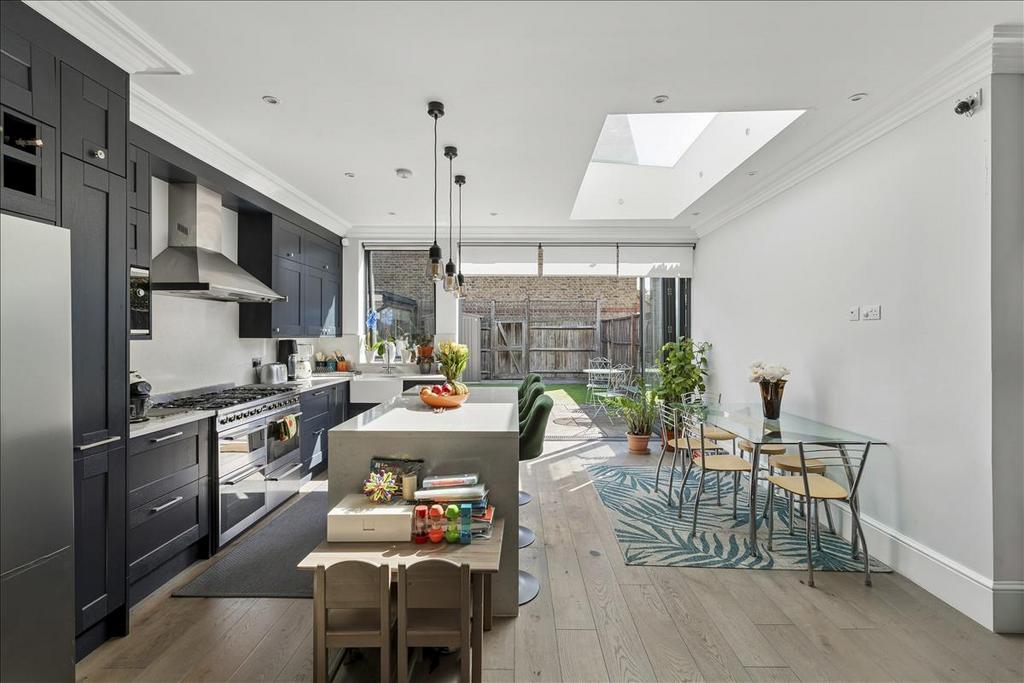 Open-plan living area, open plan living