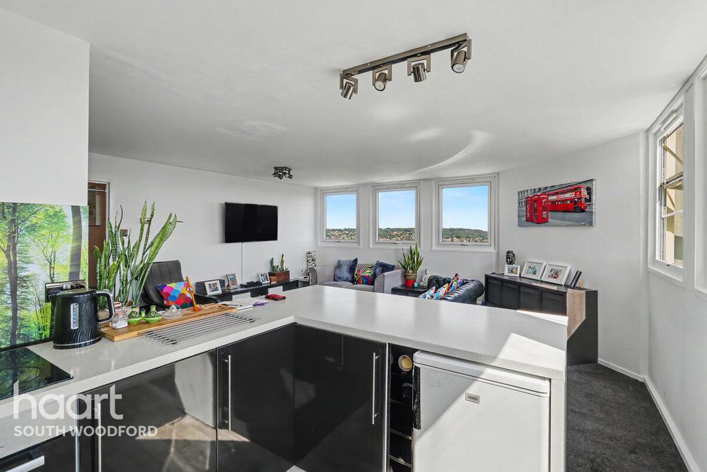 Open-plan living area, open plan living